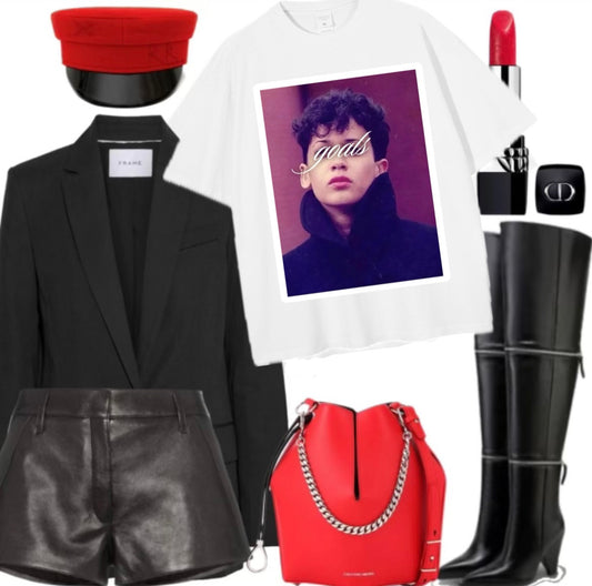 PRE-ORDER----KAMALA GOALS (VINTAGE WHITE)