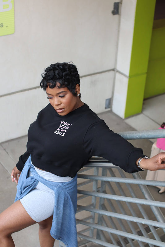 Cropped Goals Sweatshirt